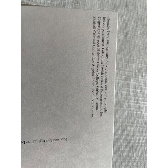 Jewish Art Postcard Portfolio From Skirball Cultural Center & Museum Los Angeles - Picture 10 of 10